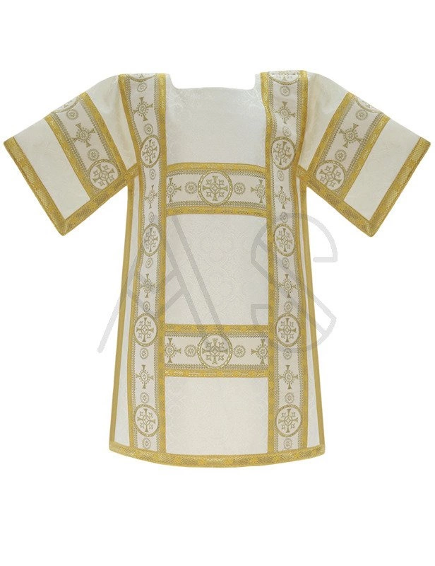 Roman Dalmatic DR579 AK25 Cream ALL PRODUCTS FOR DEACONS Roman