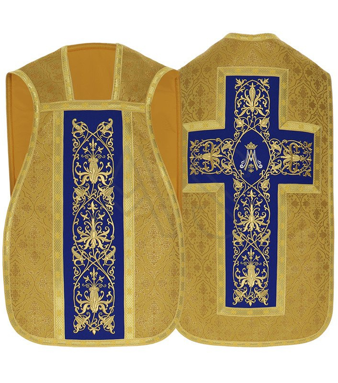Maryjny ornat rzymski R749-GN16