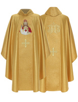 Chasuble gothique "Christ le roi" 839-G63g