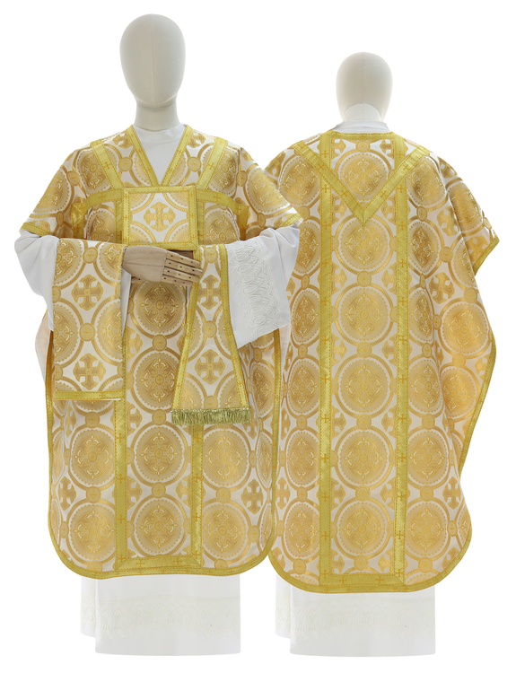 Silk chasuble "St. Philip Neri" F068-K8