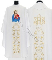 Chasuble gothique "Coeur de Jésus" 732-B