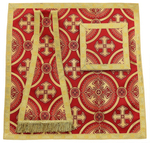 Chasuble en soie "Saint Philippe Neri" F068-C8