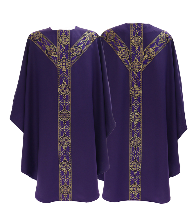 Chasuble semi-gothique GY201-F