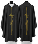 Gothic Chasuble "Alfa & Omega" 678-C