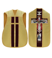 Roman chasuble "Holy Trinity" R843-AGCC25