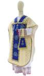 Chasuble en soie "Saint Philippe Neri" F766-KN50