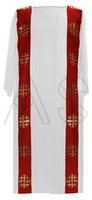 Gothic Dalmatic "Jerusalem Crosses"- in stock, shipping in 24h