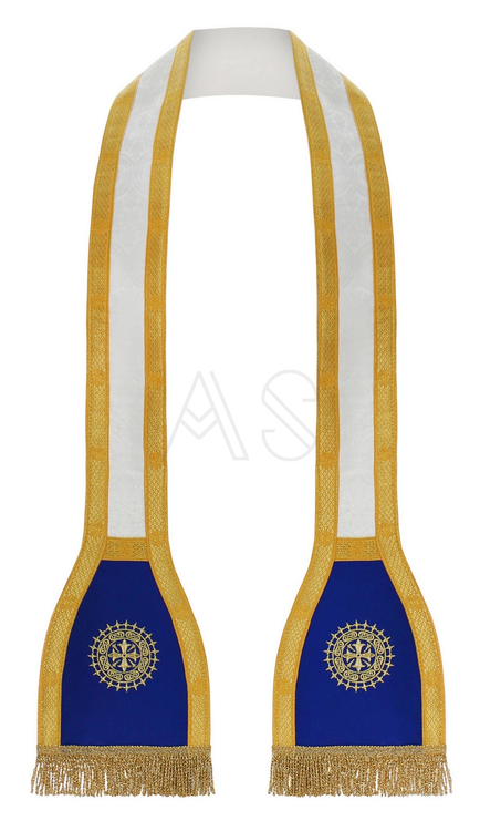 Chasuble romaine mariale R772-BN25