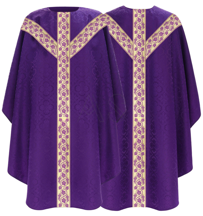 Casulla semigótica GY851-25