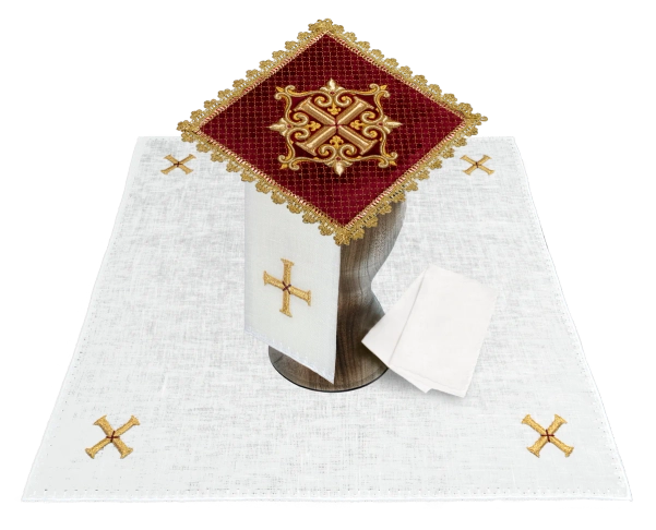 Linge d'autels "Croix" AL-SET-38