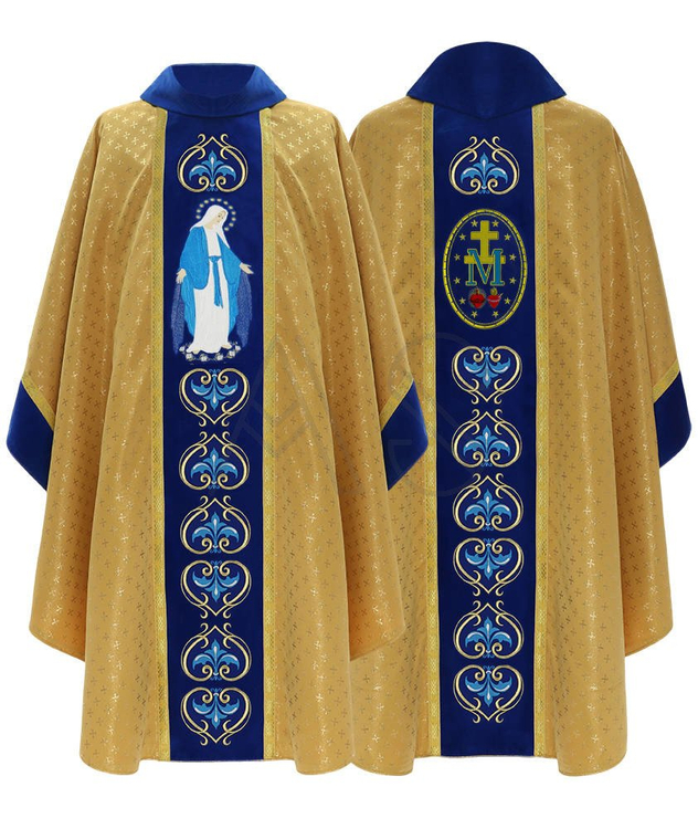 Ornat gotycki "Matka Boża Niepokalana" 449-AGN61g