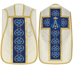 Marian roman chasuble R766-BN25