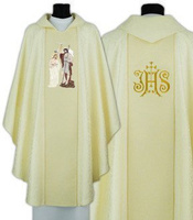 Chasuble gothique "Jean Baptiste" 404-K25