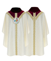 Semi Gothic Chasuble "Pilgrims of Hope" Y897