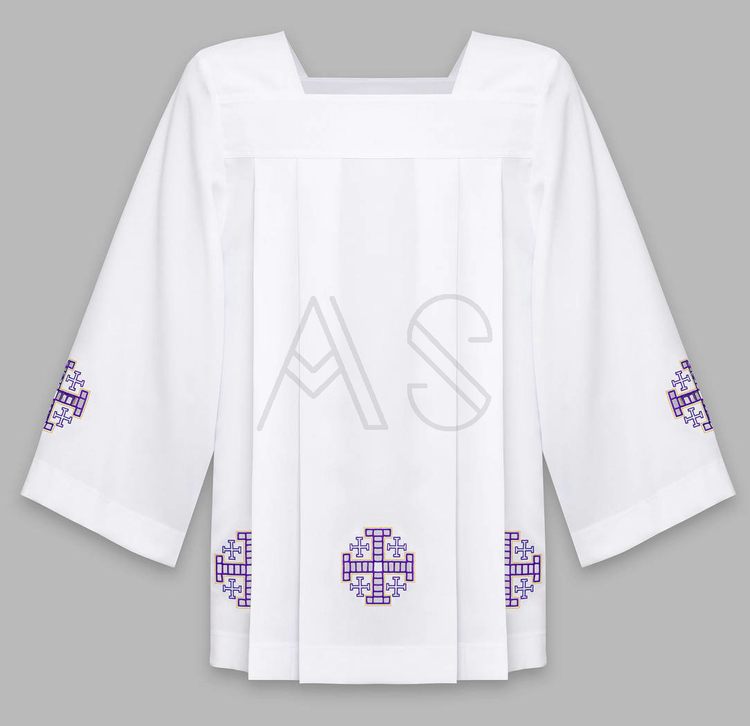 Chorhemd "Jerusalemkreuze" K4-F