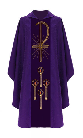 Gotische Kasel "Advent" 877-25