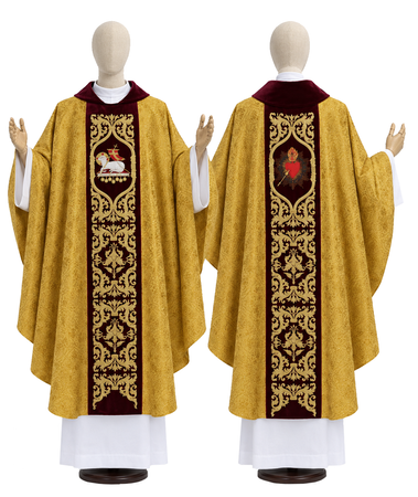 Gothic Chasuble "Lamb" 753-AGC16