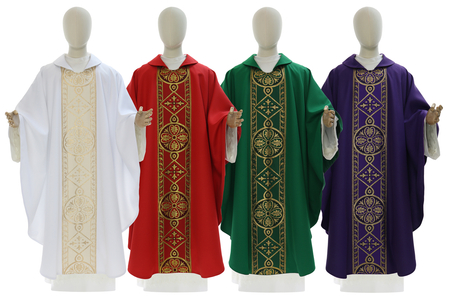 Set of 4 chasubles SET-013