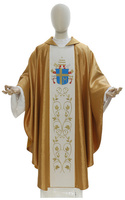 Chasuble gothique "armureries de Jean-Paul II" 569-G63