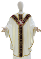 Chasuble semi-gothique "Agneau" GY883-AKC26