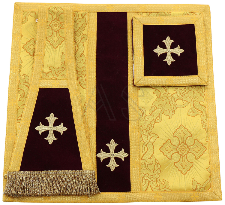 Casula di seta "San Filippo Neri" F831-AC9