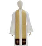 Chasuble semi-gothique "Christ-Roi" GY901-A25