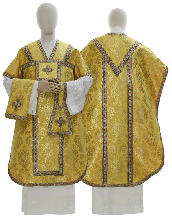 Casulla de seda "San Felipe Neri" F051