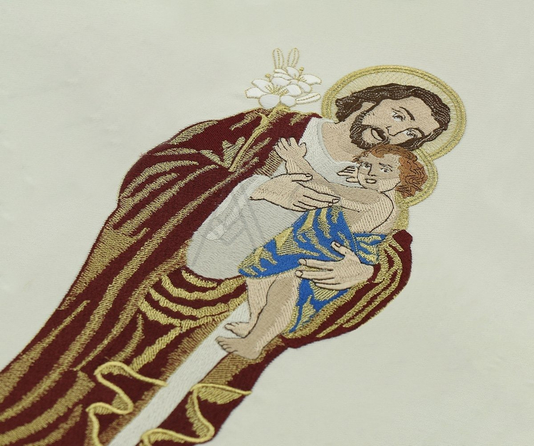 Chasuble gothique "Saint Joseph" 469-GK25