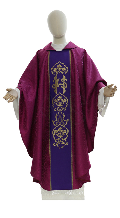 Casulla gótica IHS 033-25