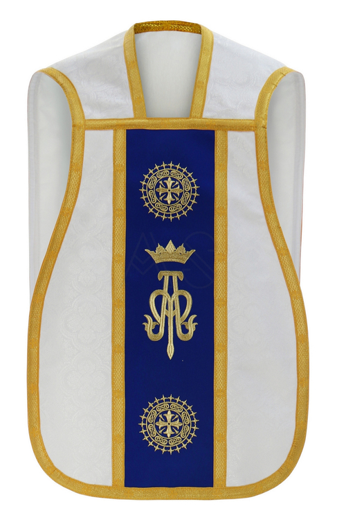 Marian roman chasuble R772-BN25