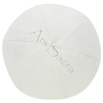 White zucchetto ZU-B