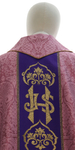Chasuble gothique IHS