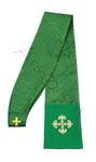 Casula gotica "motivo pavone" 758-Z25