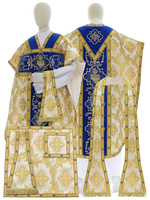 Marian chasuble "St. Philip Neri"  "Heart of Jesus, Mary, Joseph" F822-AKN9