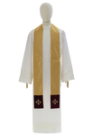 Semi Gothic Chasuble "Peacock Theme" Y803-AGC61
