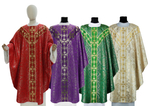 Set de 4 chasubles semi-gothiques SET-GY102-14