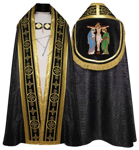 Piviale Romano "Crocifissione" KT579-AC25h6