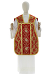 Casulla romana "Corazón de Jesús, María, José" R822-AC9