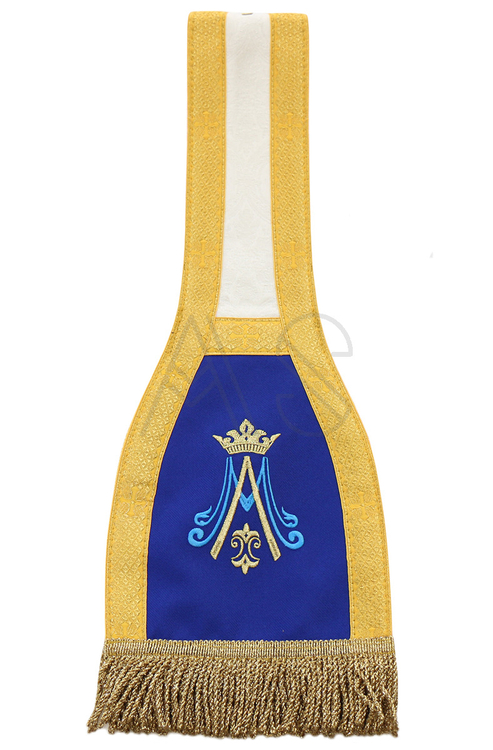 Casulla romana mariana R766-GN25