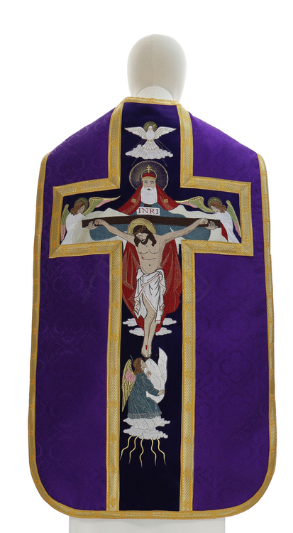 Chasuble romaine "Sainte Trinité" R843-AF25