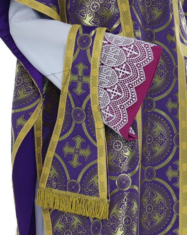 Feierliche-Messe-Garnitur im halbgotischen Stil "St. Philip Neri" HMS-068