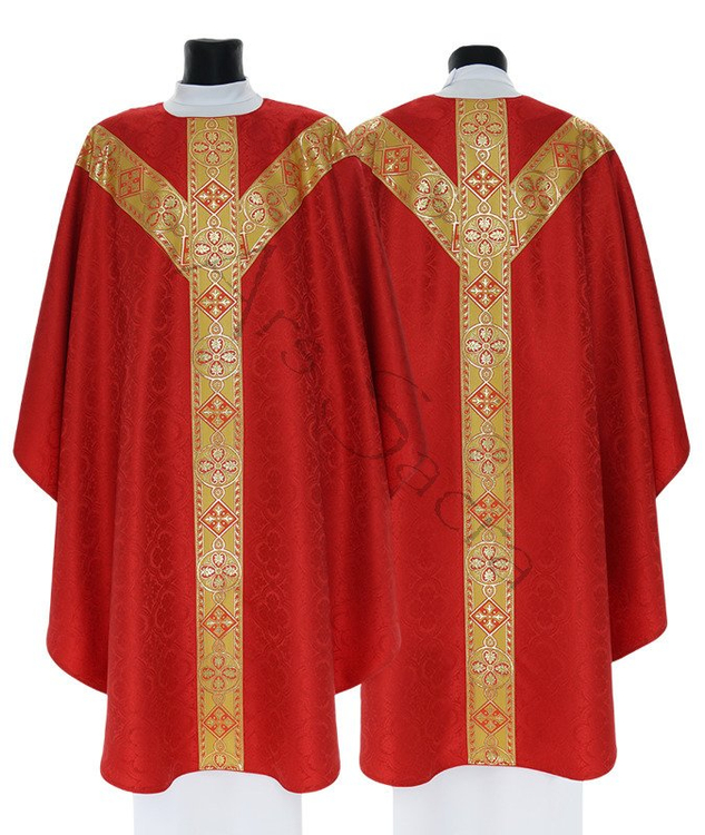Chasuble semi-gothique GY114-C25