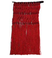 Rojo flecos FRINGES-C