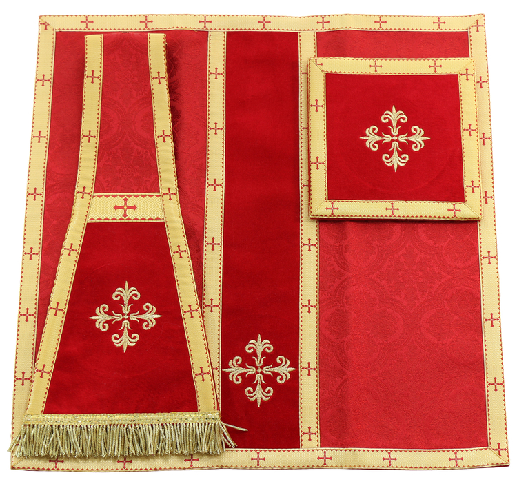 Casulla "San Felipe Neri" "Corazón de Jesús, María, José" F822-A25