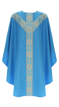 Marian Semi Gothic Chasuble GY201-N25