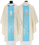 Casulla gótica mariana 085-GN54