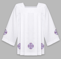 Surplice "Jerusalem crosses" K4-F