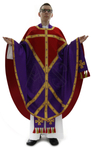 Casula romanica nello stile di San Paolo. San Tommaso Becket C074-FC25