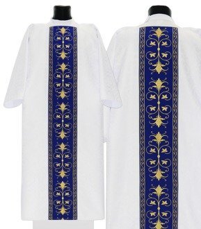 Dalmatique gothique D561-BN25