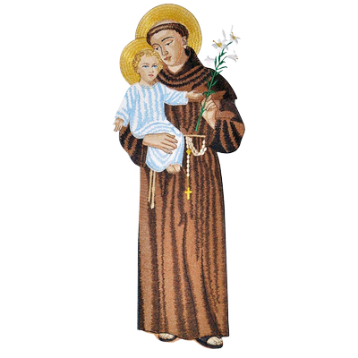 Applique brodée "Saint Antoni"